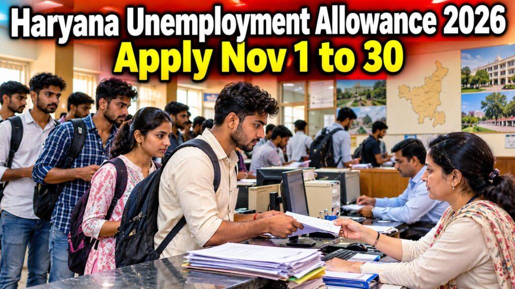 Haryana Unemployment Allowance 2026