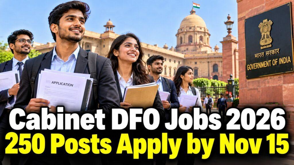 Cabinet DFO Jobs 2026 250 Posts
