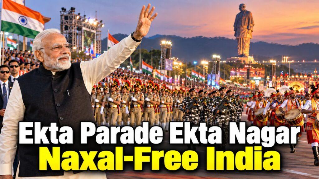 Ekta Parade Ekta Nagar Naxal-Free India