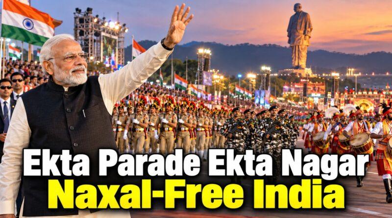 Ekta Parade Ekta Nagar Naxal-Free India