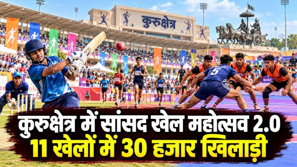 Kurukshetra Sansad Khel Mahotsav Naveen Jindal