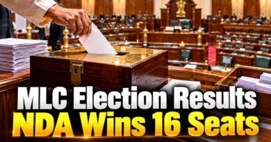 MLC Election Results NDA 16 Seats