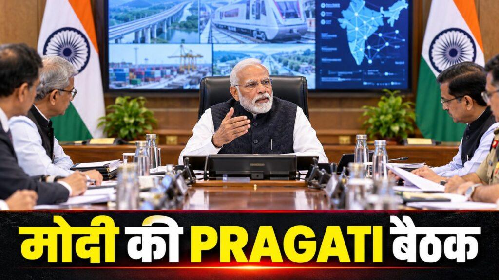 मोदी की PRAGATI बैठक