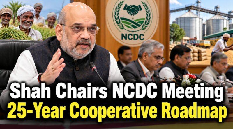 Shah Chairs NCDC Meeting 25-Year Cooperative Roadmap
