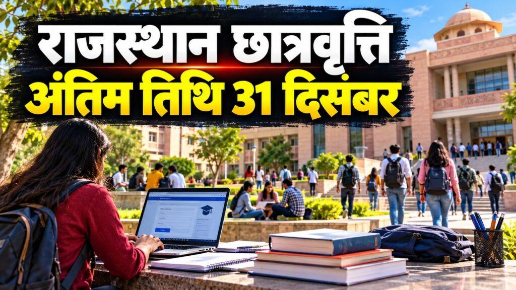 राजस्थान उत्तर मैट्रिक छात्रवृत्ति
