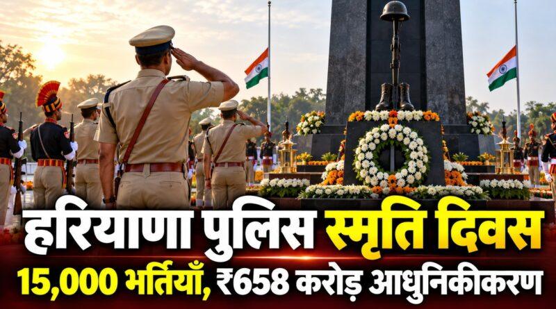 हरियाणा पुलिस स्मृति दिवस