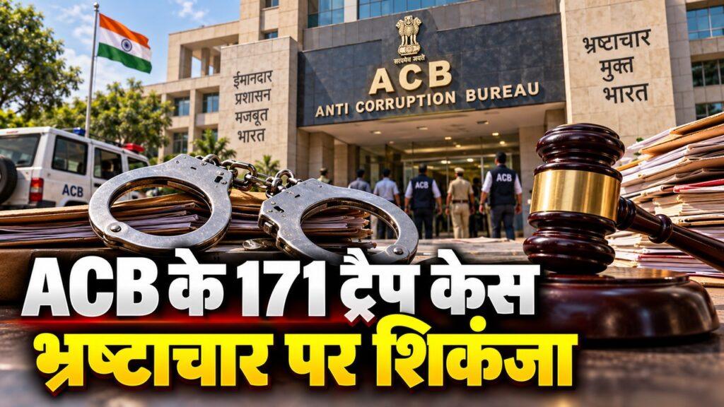 हरियाणा ACB 171 ट्रैप केस — 10 साल का रिकॉर्ड टूटा