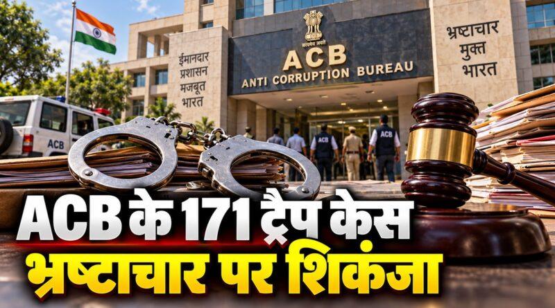 हरियाणा ACB 171 ट्रैप केस — 10 साल का रिकॉर्ड टूटा