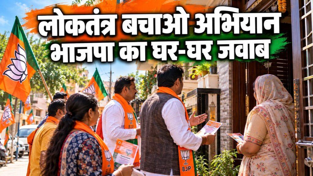 भाजपा लोकतंत्र बचाओ अभियान