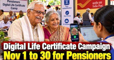 Digital Life Certificate Campaign November Pensioners Face Authentication