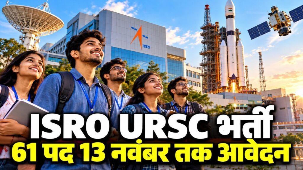 ISRO URSC भर्ती 61 पद