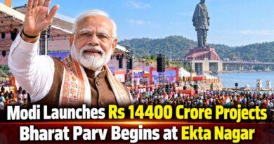 Modi Launches Rs 14400 Crore Projects