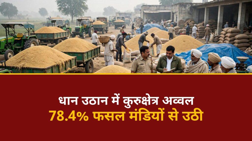 हरियाणा धान उठान कुरुक्षेत्र