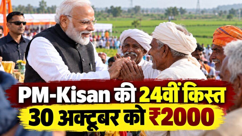 PM-Kisan की 24वीं किस्त