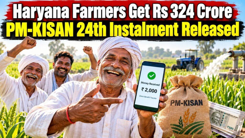 Haryana Farmers Get Rs 324 Crore