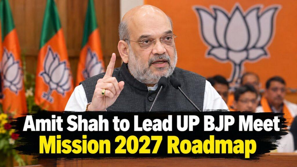 Amit Shah to Lead UP BJP Meet Mission 2027 Roadmap