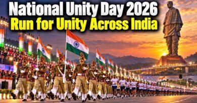 National Unity Day 2026 Run for Unity Ekta Nagar parade