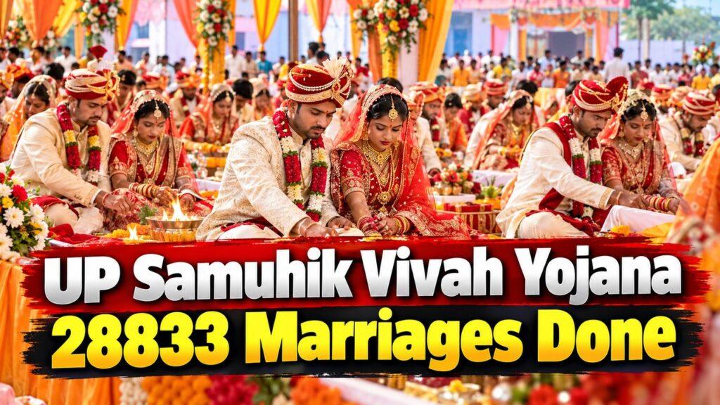 UP Samuhik Vivah Yojana 28833 Marriages Done
