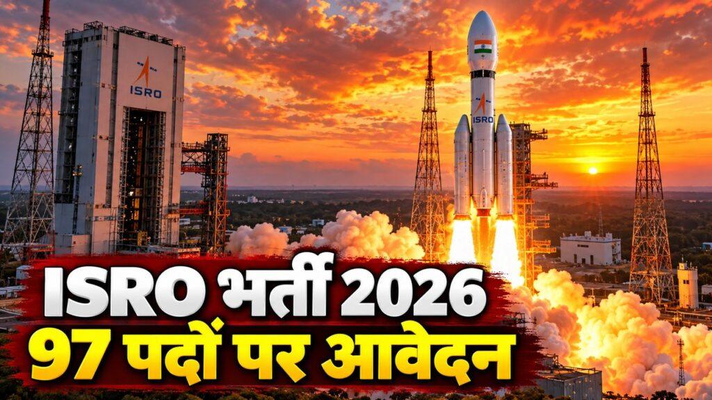 ISRO भर्ती 2026: 97 पदों पर आवेदन