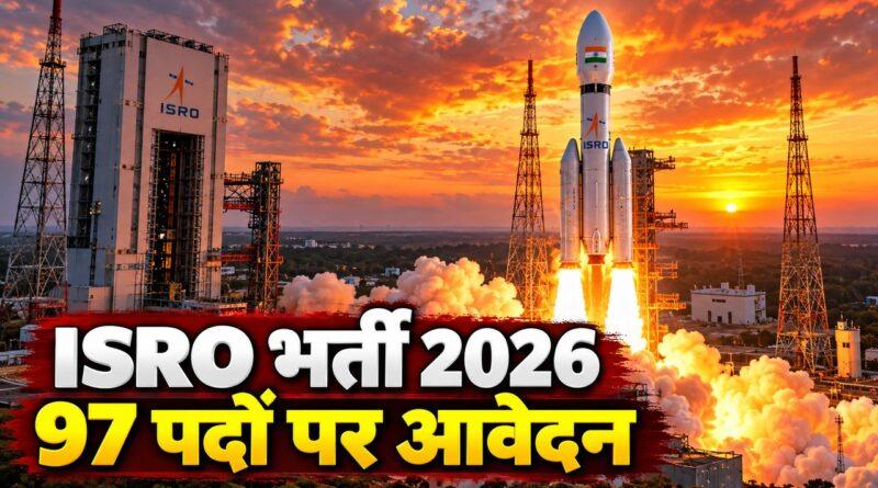 ISRO भर्ती 2026: 97 पदों पर आवेदन