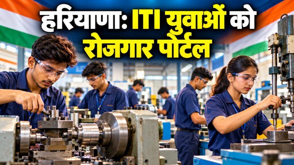 हरियाणा: ITI युवाओं को रोजगार पोर्टल