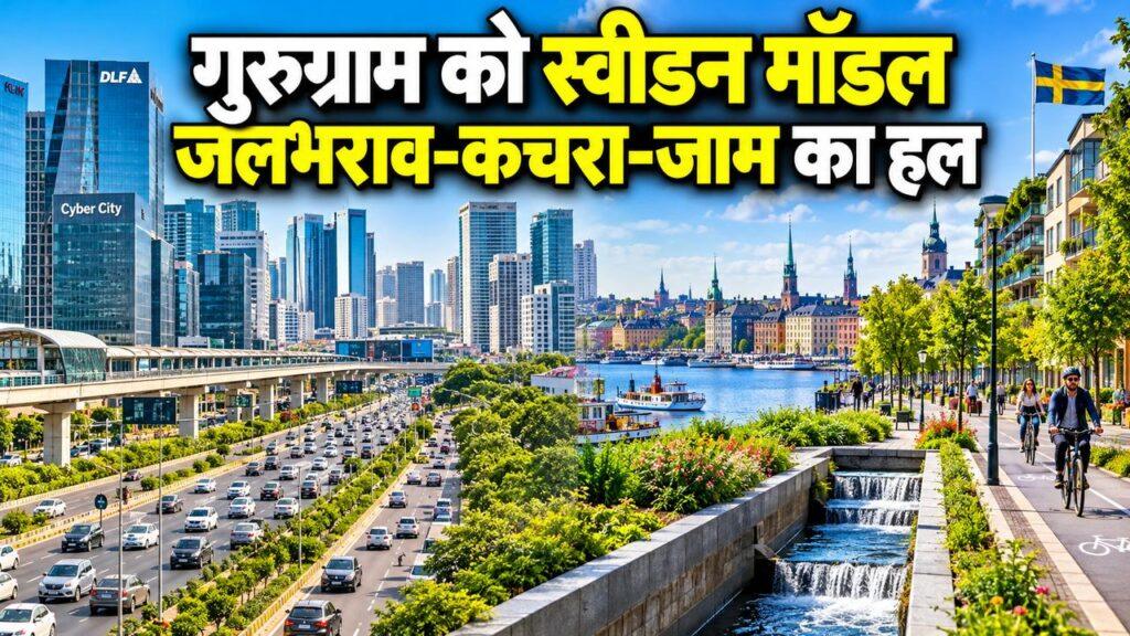 गुरुग्राम-स्टॉकहोम सिस्टर सिटी — स्वीडन मॉडल से गुरुग्राम की नई सूरत
