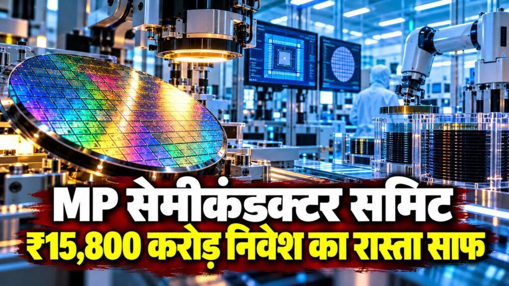 MP सेमीकंडक्टर समिट: ₹15,800 करोड़ निवेश का रास्ता साफ