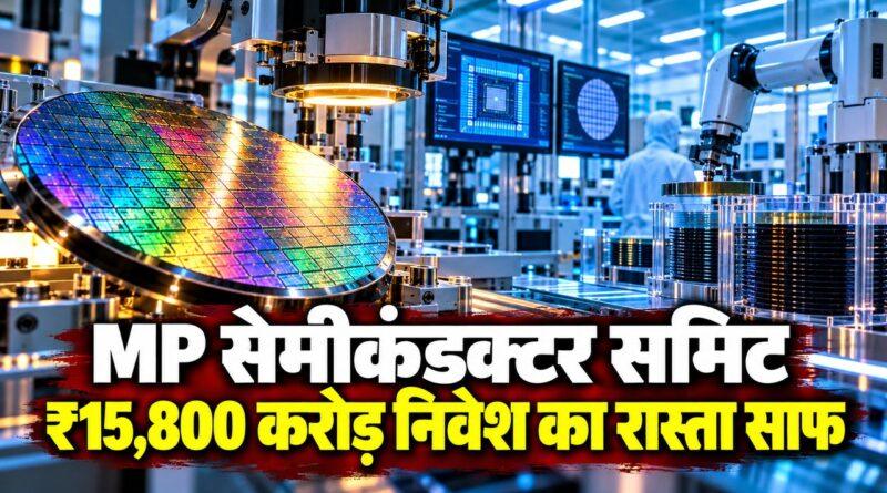 MP सेमीकंडक्टर समिट: ₹15,800 करोड़ निवेश का रास्ता साफ