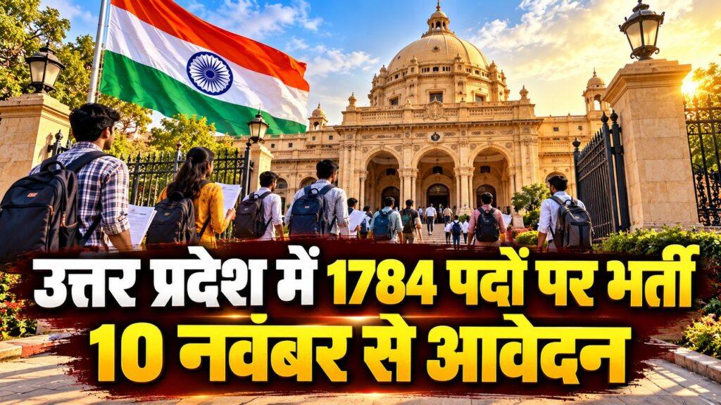 UPSSSC इंटर लेवल भर्ती 2026 — उत्तर प्रदेश 1784 पद