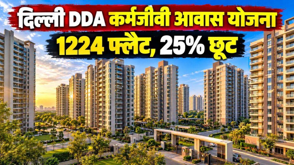 दिल्ली DDA कर्मजीवी आवास योजना