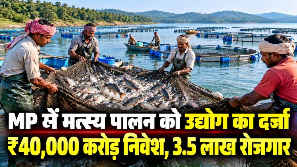 मध्य प्रदेश मत्स्य पालन