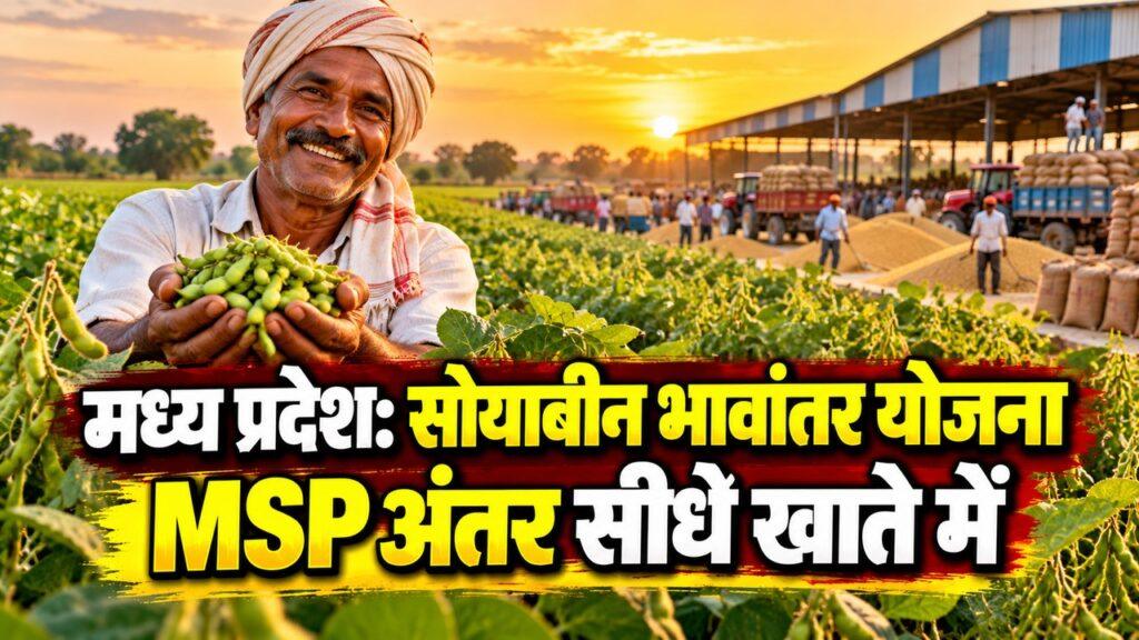 मध्य प्रदेश सोयाबीन भावांतर योजना 2026 — किसान योजना