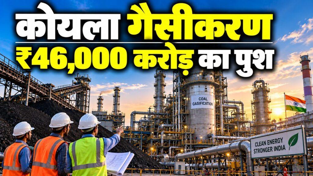 कोयला गैसीकरण — ₹46,000 करोड़ का पुश