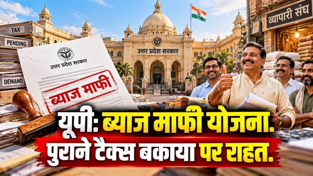 उत्तर प्रदेश ब्याज माफी योजना-2026