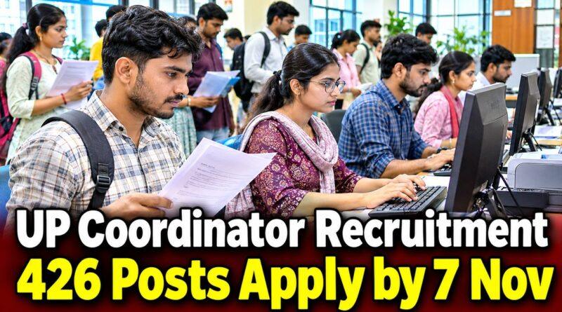 UP UPBOCW Coordinator Recruitment 426 Posts