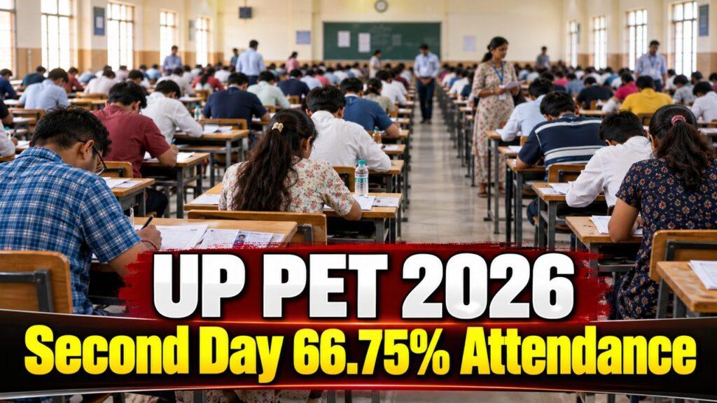 UP PET 2026 Second Day 66.75% Attendance