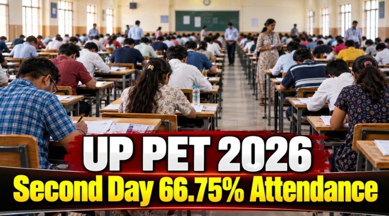 UP PET 2026 Second Day 66.75% Attendance