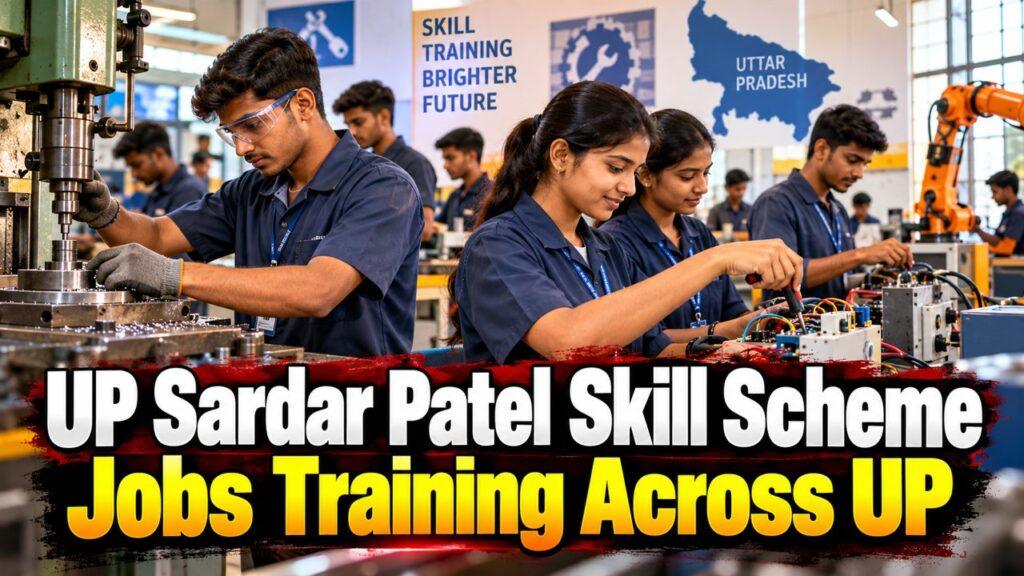 Uttar Pradesh Sardar Patel skill training employment scheme Lucknow