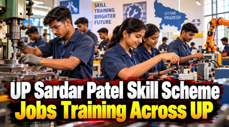 Uttar Pradesh Sardar Patel skill training employment scheme Lucknow